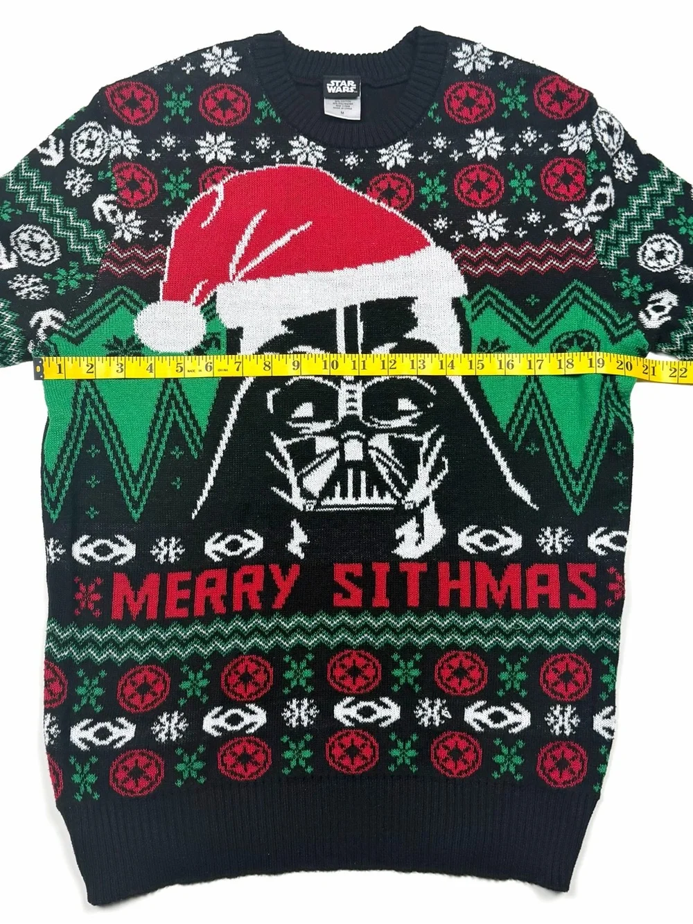 Star Wars Darth Vader Merry Sithmas Ugly Christmas Sweater Men's M